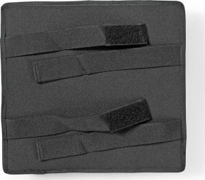 Nedis Nedis ERGOGBS100BK podparcie pod plecy Czarny Tkanina, Pianka Obite oparcie 2