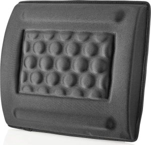 Nedis Nedis ERGOGBS100BK podparcie pod plecy Czarny Tkanina, Pianka Obite oparcie 4