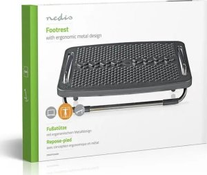 Nedis Nedis ERGOFR200BK podnóżek Czarny 10
