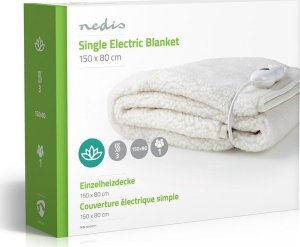 Nedis Nedis PEBL120CWT1 koc elektryczny 60 W Biały Poliester, Wełna syntetyczna 16