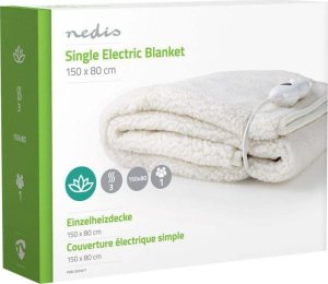 Nedis Nedis PEBL120CWT1 koc elektryczny 60 W Biały Poliester, Wełna syntetyczna 4