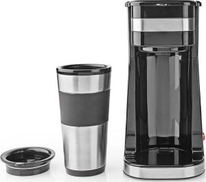 Ekspres przelewowy Nedis KACM300FBK ekspres do kawy Ręczny Przelewowy ekspres do kawy 0,42 l 4