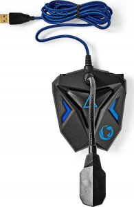 Mikrofon Nedis Nedis GMICGU100BK mikrofon Czarny, Niebieski Mikrofon do komputera 2