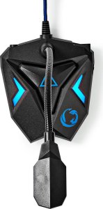 Mikrofon Nedis Nedis GMICGU100BK mikrofon Czarny, Niebieski Mikrofon do komputera 3