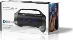 Głośnik Nedis Nedis SPBB310BK głośnik przenośny / imprezowy Przenośny głośnik stereo Czarny 36 W 10
