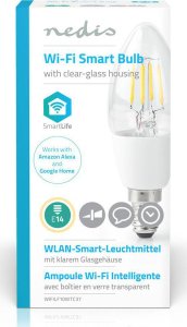 Nedis Nedis WIFILF10WTC37 inteligentne oświetlenie Inteligentne żarówki Wi-Fi 5 W 2