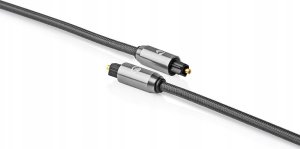 Kabel Nedis Toslink - Toslink 1 m szary (CATB25000GY10) 5