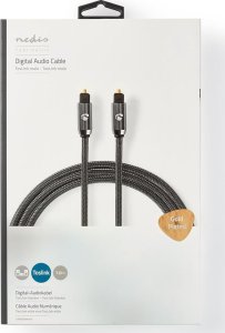 Kabel Nedis Toslink - Toslink 1 m szary (CATB25000GY10) 6