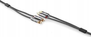 Kabel Nedis RCA (Cinch) x2 - RCA (Cinch) x2 2m szary (CATB24200GY20) 5