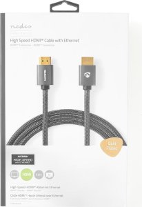 Kabel Nedis HDMI - HDMI 5m szary (CVTB34000GY50) 11