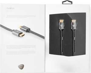 Kabel Nedis HDMI - HDMI 5m szary (CVTB34000GY50) 12