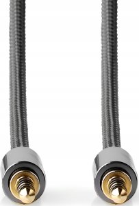 Kabel Nedis Jack 3.5mm - Jack 3.5mm 2m szary (CATB22000GY20) 3