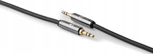 Kabel Nedis Jack 3.5mm - Jack 3.5mm 2m szary (CATB22000GY20) 5