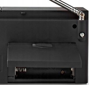 Radio Nedis RDFM1200BK radio Przenośny Analogowy Czarny 3