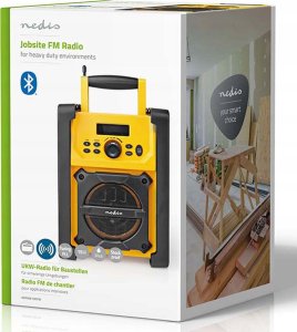 Radio Nedis Nedis RDFM3100YW radio Miejsce pracy Cyfrowy Czarny, Żółty 15