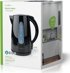 Nedis Nedis KAWK130EBK czajnik elektryczny 1,7 l 2200 W Czarny 9
