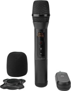 Mikrofon Nedis Nedis Microphones Czarny Mikrofon karaoke 12