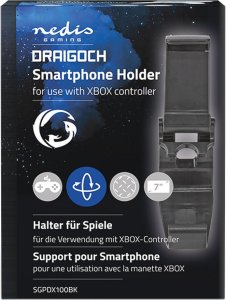 Nedis Nedis SGPDX100BK uchwyt Uchwyt pasywny Telefon komórkowy/Smartfon Czarny 12