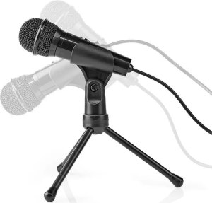 Mikrofon Nedis Nedis MICTJ100BK mikrofon Czarny Mikrofon do notebooka 3