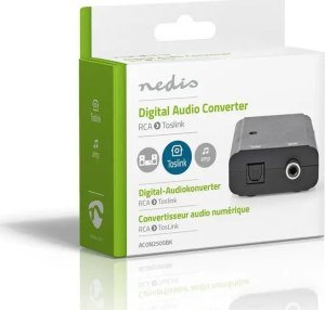 Adapter AV Nedis Nedis ACON2505BK konwerter plików audio Czarny 12