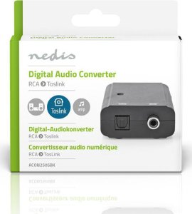 Adapter AV Nedis Nedis ACON2505BK konwerter plików audio Czarny 13
