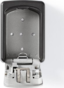 Nedis Nedis KEYCC01GY sejf Sejf ścienny Aluminium Czarny, Srebrny 4