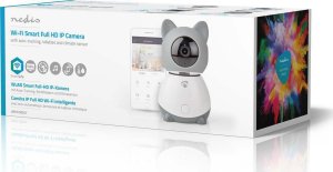 Kamera IP Nedis Nedis WIFICI30CGY kamera przemysłowa Kamera bezpieczeństwa IP Wewnętrzna 1920 x 1080 px Biurko / Ściana 13