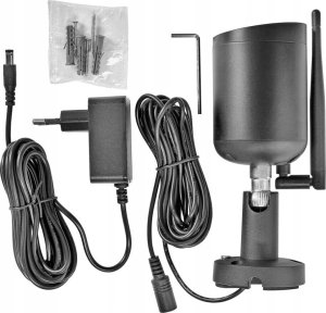 Kamera IP Nedis Nedis WiFi Smart Outdoor IP-camera | Full HD | Metalen behuizing | Waterdicht (IP65) Pocisk Kamera bezpieczeństwa IP Zewnętrzna 1920 x 1080 px Sufit / Ściana 22