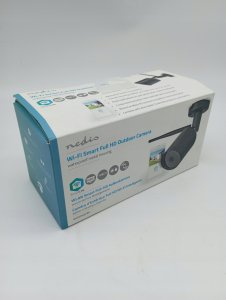Kamera IP Nedis Nedis WiFi Smart Outdoor IP-camera | Full HD | Metalen behuizing | Waterdicht (IP65) Pocisk Kamera bezpieczeństwa IP Zewnętrzna 1920 x 1080 px Sufit / Ściana 23