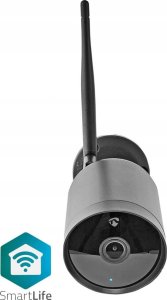 Kamera IP Nedis Nedis WiFi Smart Outdoor IP-camera | Full HD | Metalen behuizing | Waterdicht (IP65) Pocisk Kamera bezpieczeństwa IP Zewnętrzna 1920 x 1080 px Sufit / Ściana 24