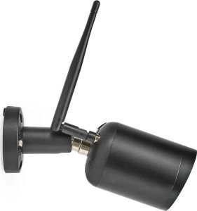 Kamera IP Nedis Nedis WiFi Smart Outdoor IP-camera | Full HD | Metalen behuizing | Waterdicht (IP65) Pocisk Kamera bezpieczeństwa IP Zewnętrzna 1920 x 1080 px Sufit / Ściana 9