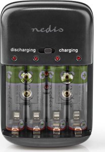 Ładowarka Nedis Nedis BACH07 ładowarka akumulatorów Akumulator do domowego użytku Prąd przemienny 11
