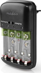 Ładowarka Nedis Nedis BACH07 ładowarka akumulatorów Akumulator do domowego użytku Prąd przemienny 12