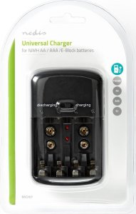 Ładowarka Nedis Nedis BACH07 ładowarka akumulatorów Akumulator do domowego użytku Prąd przemienny 13