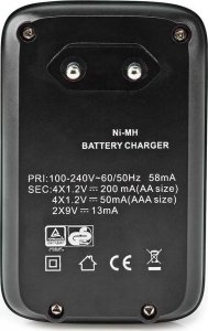 Ładowarka Nedis Nedis BACH07 ładowarka akumulatorów Akumulator do domowego użytku Prąd przemienny 3