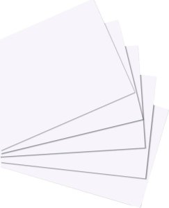Herlitz Herlitz 10621308 karta katalogowa Biały 100 szt. 4