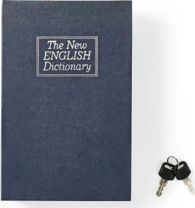 Nedis Nedis BOOKSEDM01BU sejf Sejf bezpieczny 1,6 l ABS, Stal Niebieski, Srebrny 7