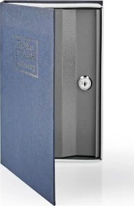 Nedis Nedis BOOKSEDM01BU sejf Sejf bezpieczny 1,6 l ABS, Stal Niebieski, Srebrny 9