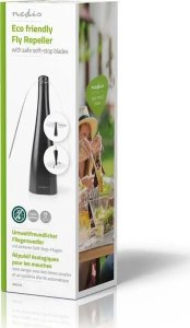 Nedis Nedis INKI1FR urządzenia owadobójcze/odstraszające owady Automatyczny Odstraszacz owadów Nadaje się do użytku w pomieszczeniach Przystosowane do użytku na zewnątrz Czarny 3