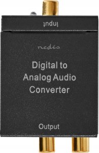 Adapter AV Nedis Nedis ACON2510BK konwerter plików audio Czarny 1