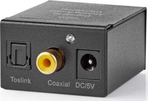 Adapter AV Nedis Nedis ACON2510BK konwerter plików audio Czarny 11