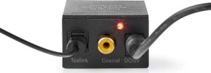 Adapter AV Nedis Nedis ACON2510BK konwerter plików audio Czarny 12