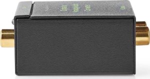 Adapter AV Nedis Nedis ACON2510BK konwerter plików audio Czarny 8