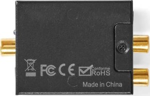 Adapter AV Nedis Nedis ACON2510BK konwerter plików audio Czarny 10