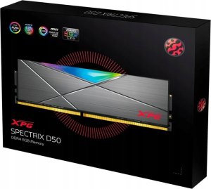 Pamięć ADATA XPG Spectrix D50, DDR4, 32 GB, 3600MHz, CL18 (AX4U360016G18I-DT50) 5