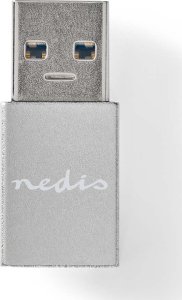 Adapter USB Nedis Nedis CCTB60925AL zmieniacz płci / kabli USB A USB C Srebrny 1