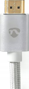 Adapter AV Nedis Nedis CCTB34800AL20 adapter kablowy 1 m HDMI Typu A (Standard) DVI-D Srebrny 3