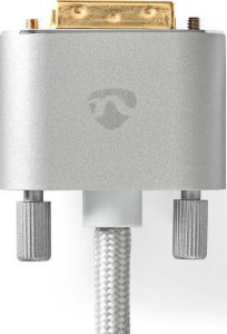 Adapter AV Nedis Nedis CCTB34800AL20 adapter kablowy 1 m HDMI Typu A (Standard) DVI-D Srebrny 7