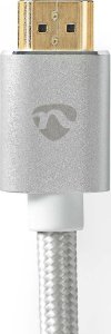 Adapter AV Nedis Nedis CCTB34800AL20 adapter kablowy 1 m HDMI Typu A (Standard) DVI-D Srebrny 8