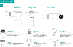Masażer Misura Misura P21MB1PROS masażer Uniwersalne Srebrny 18